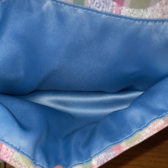 •COACH•POPPY DAISY MADRAS SIGNATURE "C" CANVAS SHOULDER/CROSSBODY BAG EUC - Picture 9 of 11